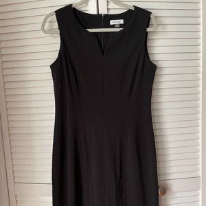 Black Calvin Klein sleeveless dress size 10